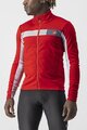 CASTELLI Fahrrad-Thermojacke - MORTIROLO 6S - Rot