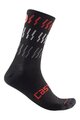 CASTELLI Klassische Fahrradsocken - MID WINTER 18 - Schwarz