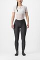 CASTELLI Lange Fahrradhose ohne Träger  - VELOCISSIMA THERMAL - Schwarz