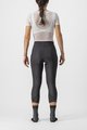 CASTELLI 3/4 lange Fahrradhose ohne Träger - VELOCISSIMA THERMAL - Schwarz