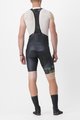 CASTELLI Kurze Fahrradhose mit Trägern - FREE AERO RC KIT - Schwarz/Hellgrün