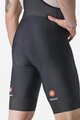 CASTELLI Kurze Fahrradhose mit Trägern - ENTRATA 2 - Schwarz