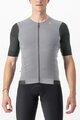 CASTELLI Kurzarm Fahrradtrikot - PREMIO BLACK - Grau
