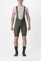 CASTELLI Kurze Fahrradhose mit Trägern - UNLIMITED CARGO - Schwarz