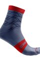 CASTELLI Klassische Fahrradsocken - CLIMBER'S 3.0 - Blau