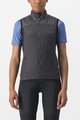 CASTELLI Fahrradweste - UNLIMITED W PUFFY - Grau