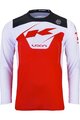 KENNY Langarm Fahrradtrikot für den Sommer - ELITE KID 24 - Rot