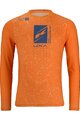 KENNY Langarm Fahrradtrikot für den Sommer - PROLIGHT KID 24 - Orange