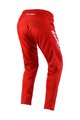 KENNY Lange Fahrradhose ohne Träger  - ELITE KID 24 - Rot