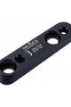 BBB Rollenadapter - POWERMOUNT 140/160 mm - Schwarz