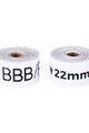 BBB Band - RIMTAPE 2M X 25MM - Weiß