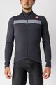 CASTELLI Langarm Fahrradtrikot für den Winter - PURO 3 - Blau