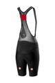 CASTELLI Kurze Fahrradhose mit Trägern - FREE AERO 4 W - Schwarz