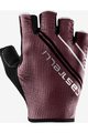 CASTELLI Fingerlose Fahrradhandschuhe - DOLCISSIMA 2 W - bordeaux