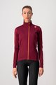 CASTELLI Fahrrad-Thermojacke - TRANSITION - bordeaux