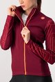 CASTELLI Fahrrad-Thermojacke - TRANSITION - bordeaux