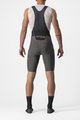 CASTELLI Kurze Fahrradhose mit Trägern - UNLIMITED - Grün