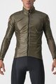 CASTELLI Winddichte Fahrradjacke - ARIA SHELL - Grün