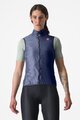 CASTELLI Fahrradweste - ARIA W - Blau