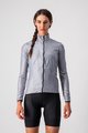 CASTELLI Winddichte Fahrradjacke - ARIA SHELL W - Silber