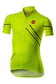 CASTELLI Kurzarm Fahrradtrikot - CAMPIONCINO - Gelb