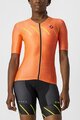 CASTELLI Kurzarm Fahrradtrikot - FREE SPEED 2W RACE - Orange