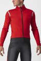 CASTELLI Fahrrad-Thermojacke - ALPHA ROS 2 LIGHT - Rot