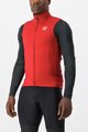 CASTELLI Fahrradweste - PRO THERMAL MID - Rot