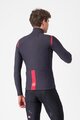 CASTELLI Langarm Fahrradtrikot für den Winter - TUTTO NANO ROS - Grau