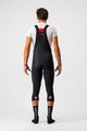 CASTELLI 3/4 lange Fahrradhose mit Träger  - SORPASSO ROS - Schwarz