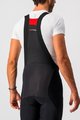 CASTELLI 3/4 lange Fahrradhose mit Träger  - SORPASSO ROS - Schwarz