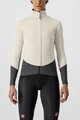 CASTELLI Winddichte Fahrradjacke - BETA ROS W - Elfenbein