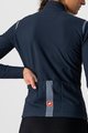 CASTELLI Langarm Fahrradtrikot für den Winter - TUTTO NANO ROS W - Blau