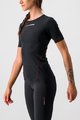 CASTELLI Kurzarm Fahrrad-Shirt - PROSECCO TECH W - Schwarz
