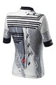 CASTELLI Kurzarm Fahrradtrikot - ASTRATTA - Weiß/Schwarz