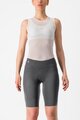 CASTELLI Fahrradshorts ohne Träger - PREMIO BLACK - Grau