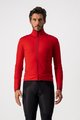 CASTELLI Fahrrad-Thermojacke - ELITE ROS - Rot