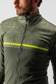 CASTELLI Fahrrad-Thermojacke - FINESTRE - Grün/Gelb