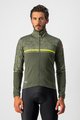 CASTELLI Fahrrad-Thermojacke - FINESTRE - Grün/Gelb