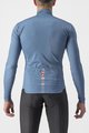 CASTELLI Langarm Fahrradtrikot für den Winter - PRO THERMAL LS - Blau