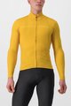 CASTELLI Langarm Fahrradtrikot für den Winter - PRO THERMAL LS - Gelb