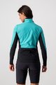 CASTELLI Winddichte Fahrradjacke - UNLIMITED W PUFFY - Türkis