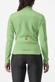 CASTELLI Langarm Fahrradtrikot für den Winter - SFIDA 2 W - Hellgrün