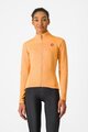 CASTELLI Langarm Fahrradtrikot für den Winter - SFIDA 2 W - Orange