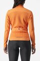 CASTELLI Langarm Fahrradtrikot für den Winter - SFIDA 2 W - Orange