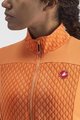 CASTELLI Langarm Fahrradtrikot für den Winter - SFIDA 2 W - Orange