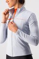 CASTELLI Langarm Fahrradtrikot für den Winter - SINERGIA 2 - Silber