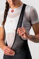 CASTELLI Lange Fahrradhose mit Trägern - POLARE W - Schwarz