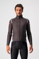 CASTELLI Fahrrad-Thermojacke - PERFETTO ROS LIMITED EDITION - Grau/Weiß