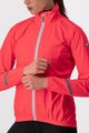 CASTELLI Fahrrad-Regenjacke - EMERGENCY 2 W - Rosa